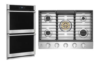ELECTROLUX Cooking 2 Piece Package 491 ECWD3011AS-ECCG3068AS