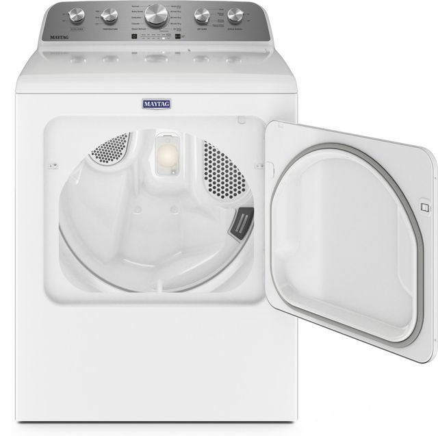 Maytag® White 7.0 Cu. Ft. Front Load Gas Dryer-2