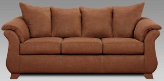 Affordable Furniture 6700 Aruba Chocolate Sofa