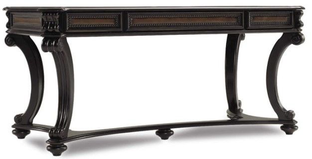 Hooker® Furniture Telluride Black 66" Writing Desk-1