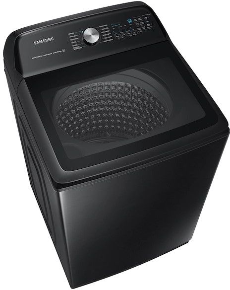 Samsung 5.2 Cu. Ft. Brushed Black Top Load Washer 5