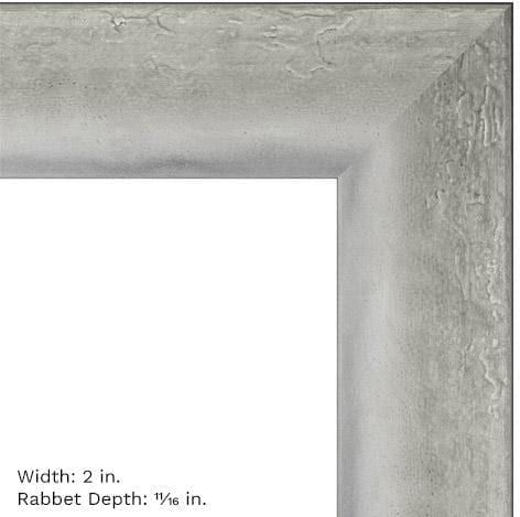 Seura® 75" 4K Ultra HD Spoleto Silver Frame Mirrored TV 1