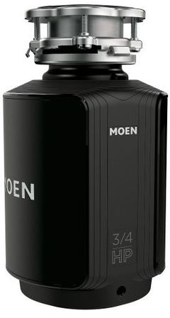 Moen® GX Series 0.75 HP Continuous Feed Black Garbage Disposal