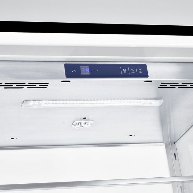 FORNO® Alta Qualita 14.6 Cu. Ft. Stainless Steel Column Refrigerator 4