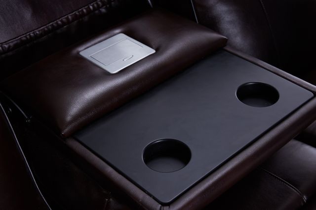 Lambor Furnishings Transformer Reclining Sofa with Power Headrests-3