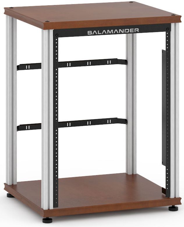Salamander Designs® Synergy Single 30 Rack Mount-Dark Cherry/Aluminum