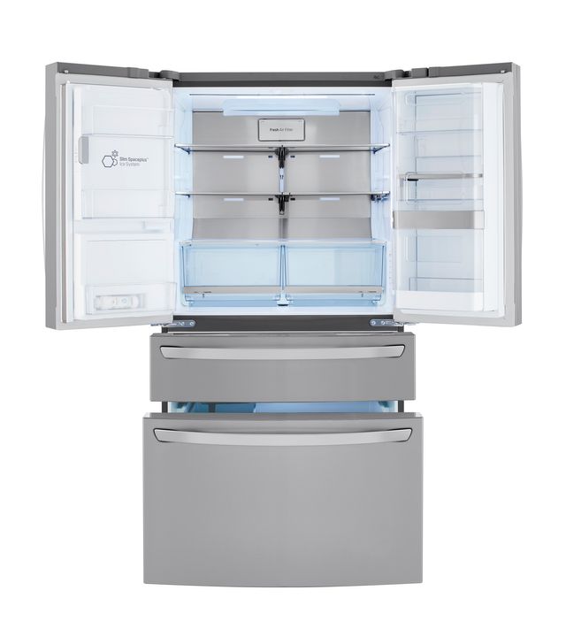 LG 29.5 Cu. Ft. PrintProof™ Stainless Steel French Door Refrigerator 5