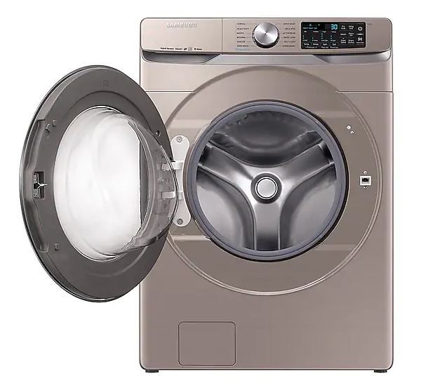Samsung Champagne Front Load Laundry Pair 2