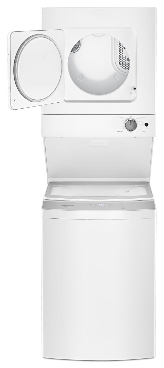 Whirlpool® Electric Stacked Laundry-White 17