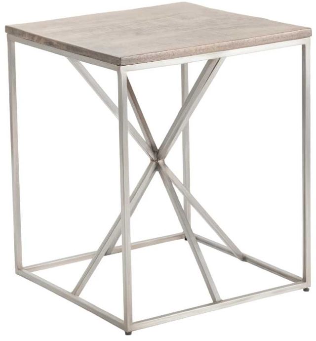 Crestview Collection Bengal Manor Asterisk End Table-0