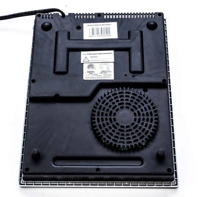 Avanti® 12" Black Portable Induction Cooktop 6