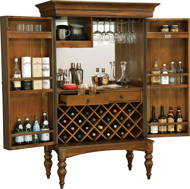 Howard Miller® Toscana Key West Wine & Bar Cabinet 1