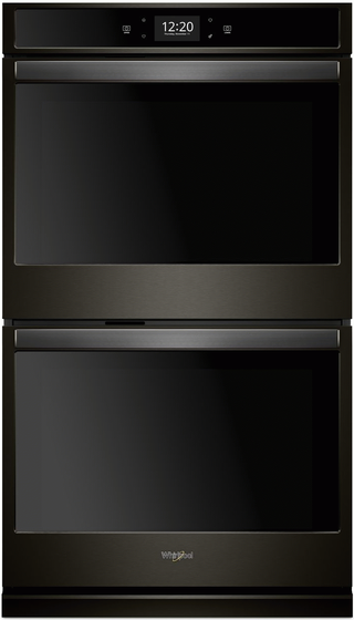 Whirlpool® 30" Print Resist Black Stainless Electric Built In Double Oven