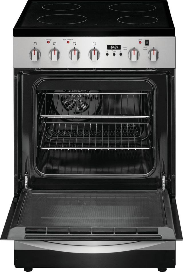 Frigidaire® 24" Stainless Steel Free Standing Electric Range 3