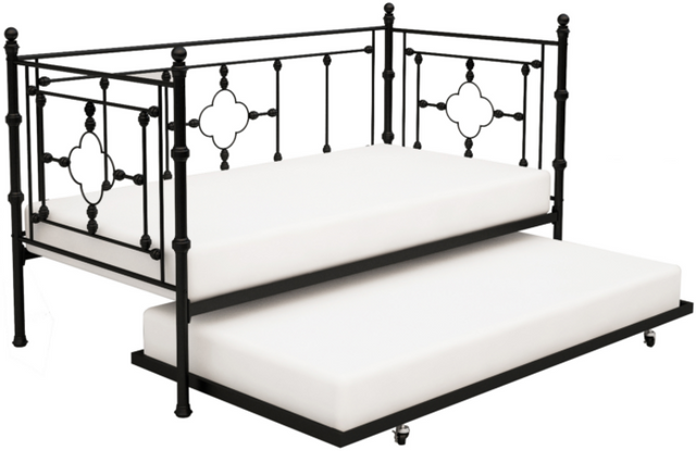 Homelegance® Auberon Black Daybed with Trundle-1