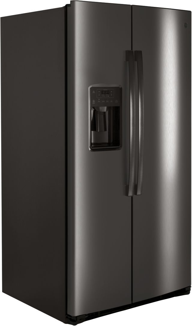GE® 25.1 Cu. Ft. Fingerprint Resistant Stainless Steel Side-By-Side Refrigerator 29