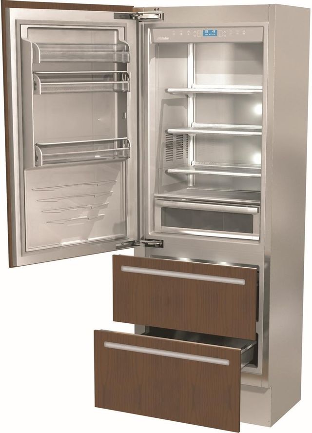 Fhiaba Integrated Series 16 Cu. Ft. Panel Ready Bottom Freezer Refrigerator