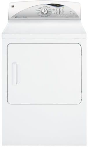 GE® Front Load Electric Dryer-White