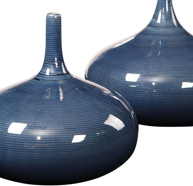 Uttermost® Zayan Blue Vases-2