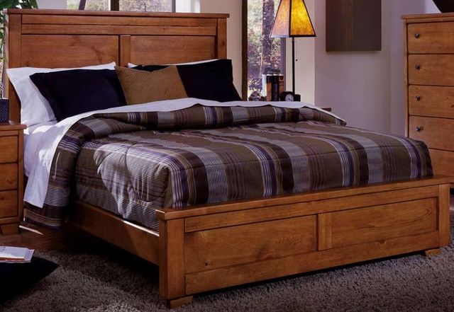 Progressive® Furniture Diego Cinnamon Pine King Bed