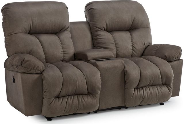 Best® Home Furnishings Retreat Reclining Space Saver® Loveseat with Console
