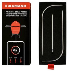 Kamado Joe® iKamand™ 3-Piece Meat and Pit Probe Set