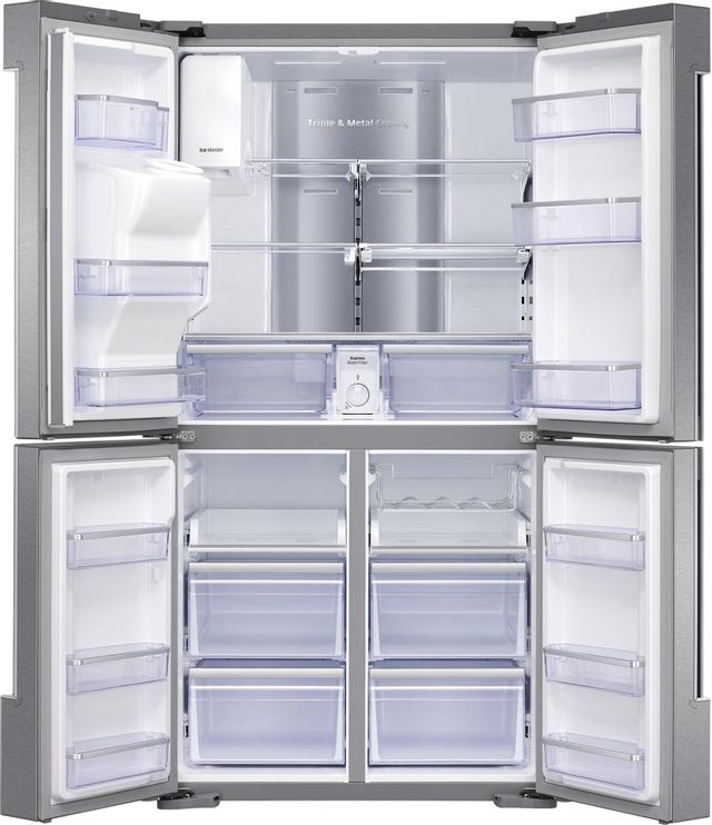 Samsung 28 Cu. Ft. 4-Door Flex™ Refrigerator-Fingerprint Resistant Stainless Steel 1