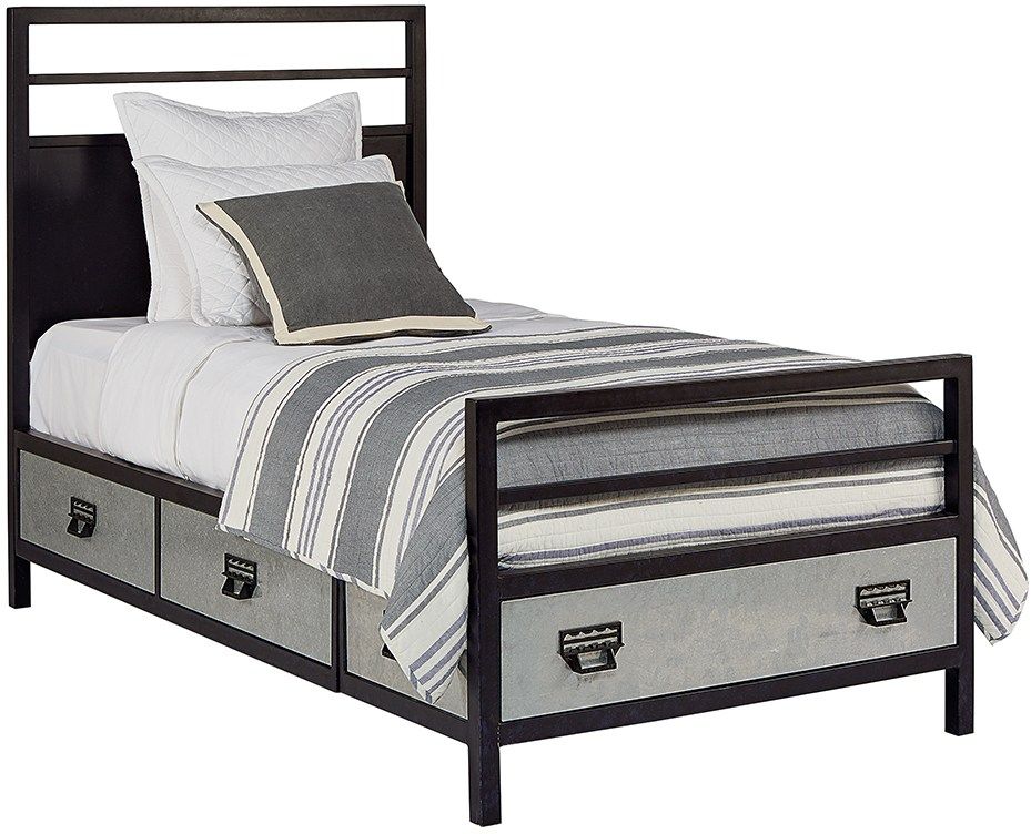 twin bed metal