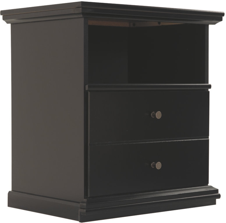 Signature Design By Ashley® Maribel Black Nightstand | Gould's Home ...