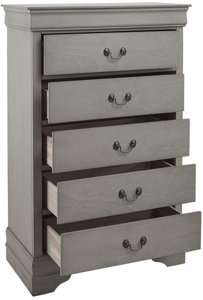 Signature Design by Ashley® Kordasky Gray Chest of Drawers-3