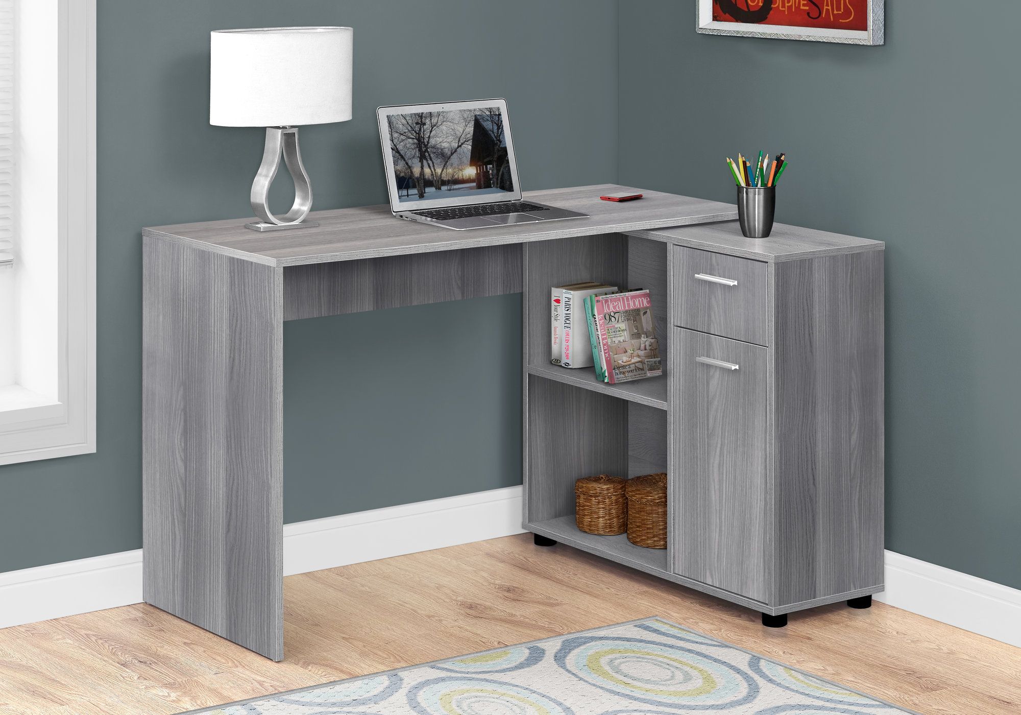 monarch specialties computer desk storage cabinet