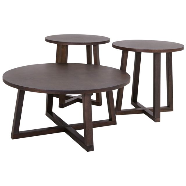 Elements 3-Pack Industrial Occasional Tables-0