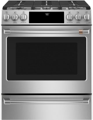 Café™ 30" Stainless Steel Free Standing Gas Range