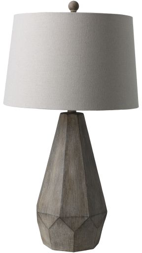 Surya Draycott Slate Gray Table Lamp