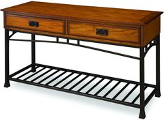 homestyles® Modern Craftsman Brown Console Table