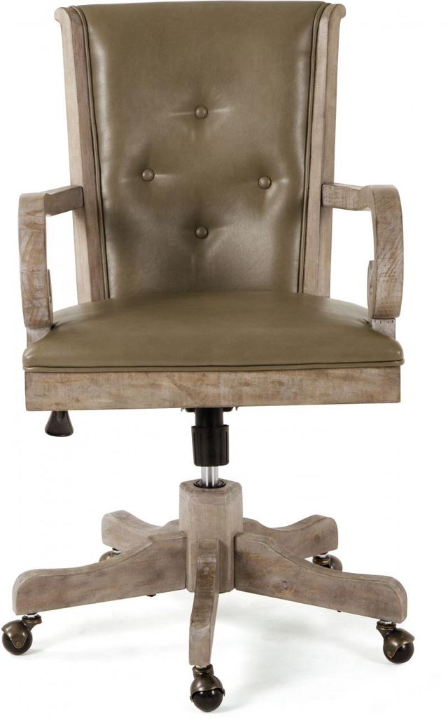 Magnussen Home® Tinley Park Dovetail Grey Swivel Chair