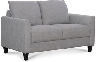 Home Furniture Outfitters Brooklynn Gray Loveseat