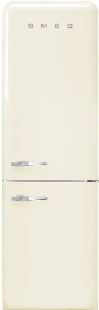 Smeg 50's Retro Style Aesthetic 11.7 Cu. Ft. Cream Bottom Freezer Refrigerator 0