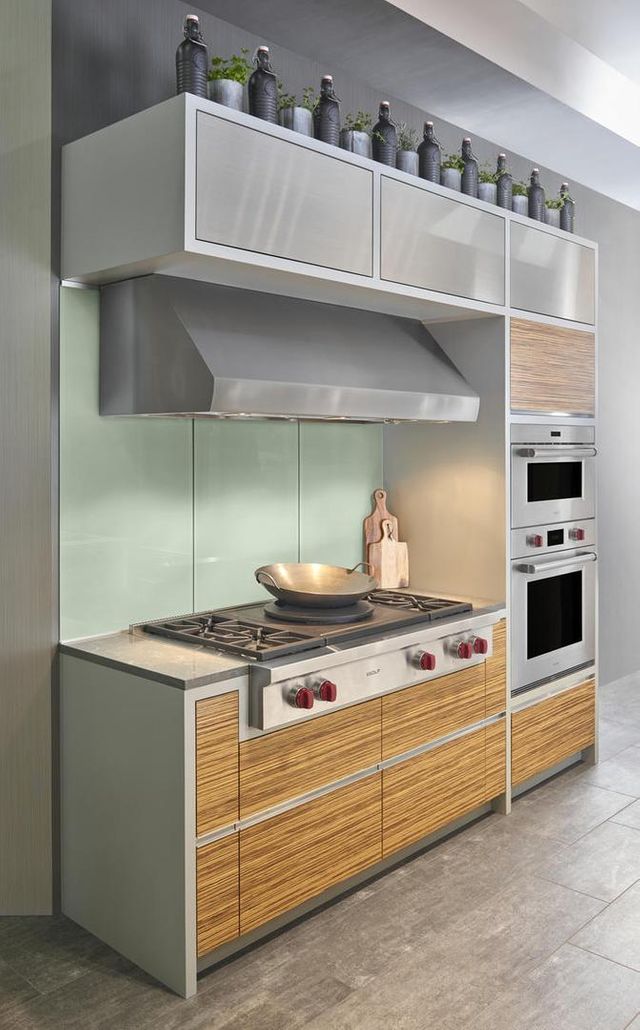 Wolf® 48" Natural Gas Stainless Steel Rangetop-2