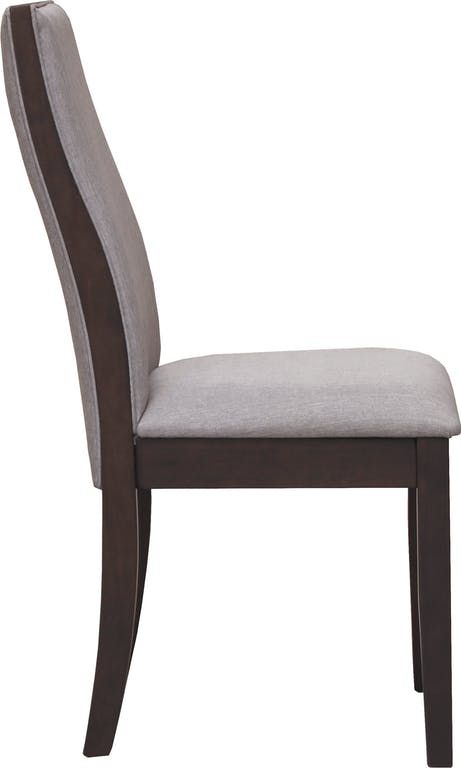 Coaster® Spring Creek Set of 2 Grey Upholstered Side Chairs 1