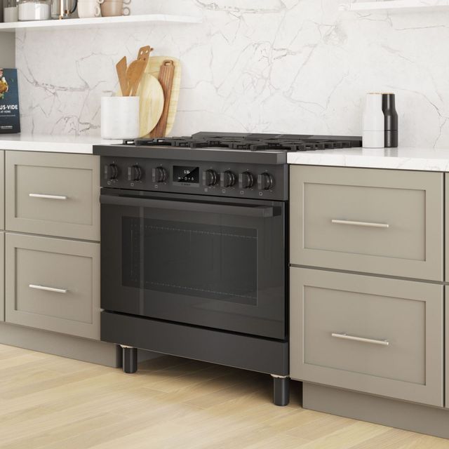 Bosch 800 Series 36" Stainless Steel Pro Style Dual Fuel Range 14
