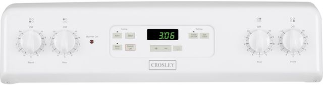 Crosley® 30" White Free Standing Electric Range 9