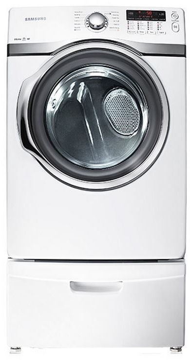 Samsung 7.4 Cu. Ft. Neat White Electric Dryer 1