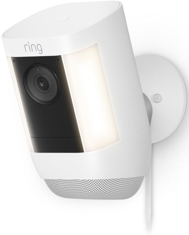 ring White Spotlight Camera Pro Plug-In