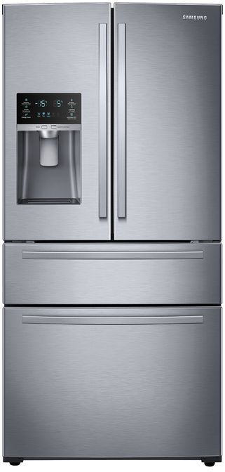 Samsung 24.7 Cu. Ft. Fingerprint Resistant Stainless Steel French Door Refrigerator-0