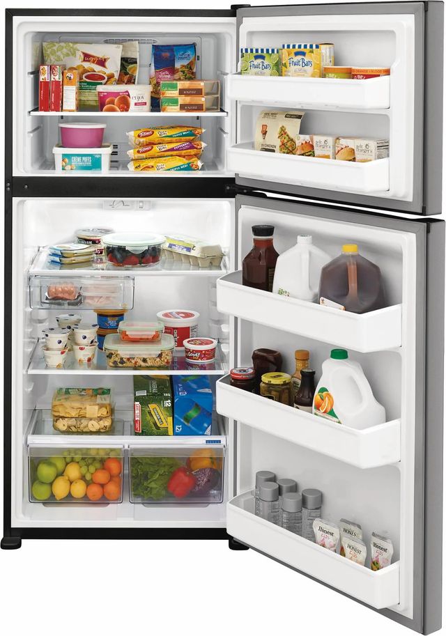 Frigidaire® 18.3 Cu. Ft. Stainless Steel Top Freezer Refrigerator 2