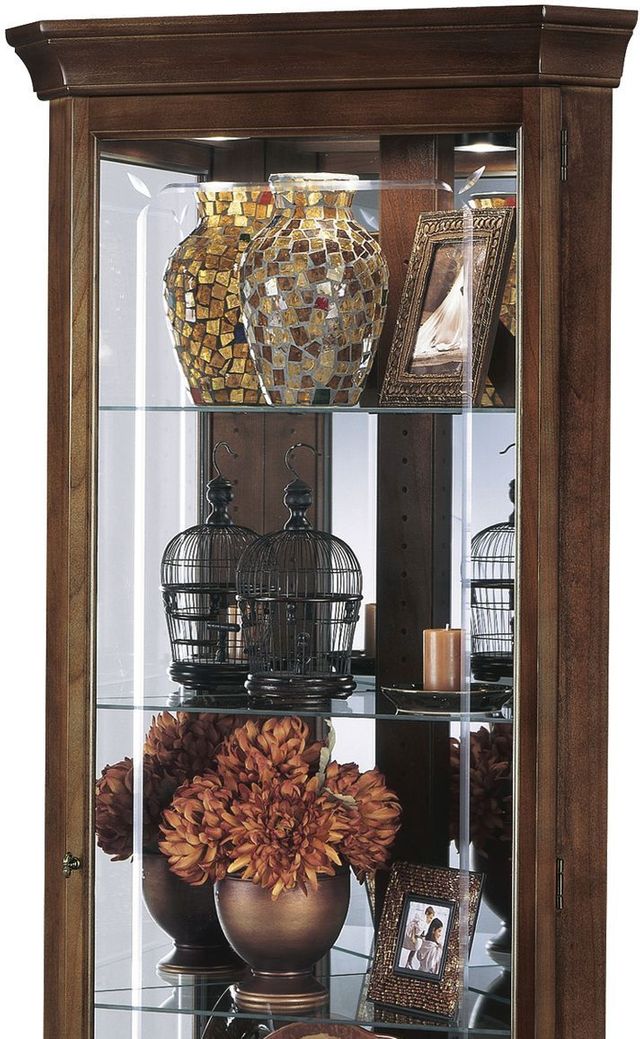 Howard Miller® Jennings Cherry Bordeaux Curio Cabinet 1