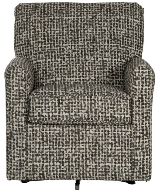 Jackson Furniture Hooten Hematite Swivel Chair | Courtside Furniture ...