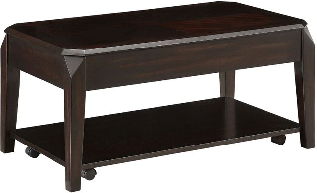Coaster® Walnut Lift Top Coffee Table With Hidden Storage