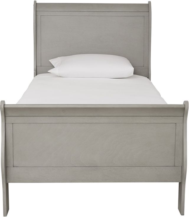 Signature Design by Ashley® Kordasky Gray Twin Sleigh Bed-0